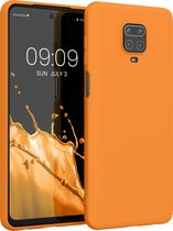 kwmobile telefoonhoesje geschikt voor Xiaomi Redmi Note 9S / 9 Pro / 9 Pro Max - Hoesje voor smartphone - Back cover in fruitig oranje