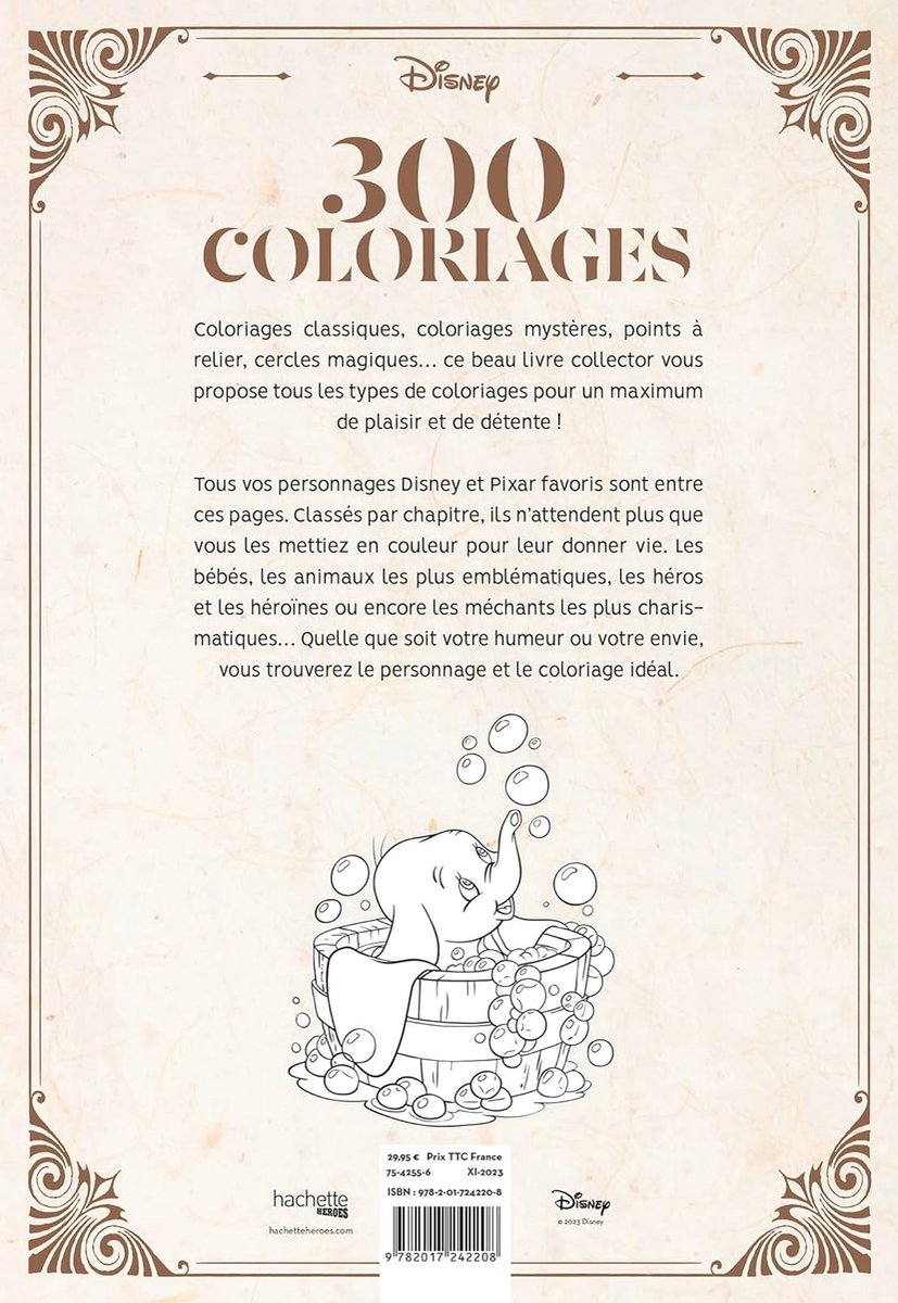 300 Coloriages Disney Collection Special Edition - Kleurboek voor  volwassenen 