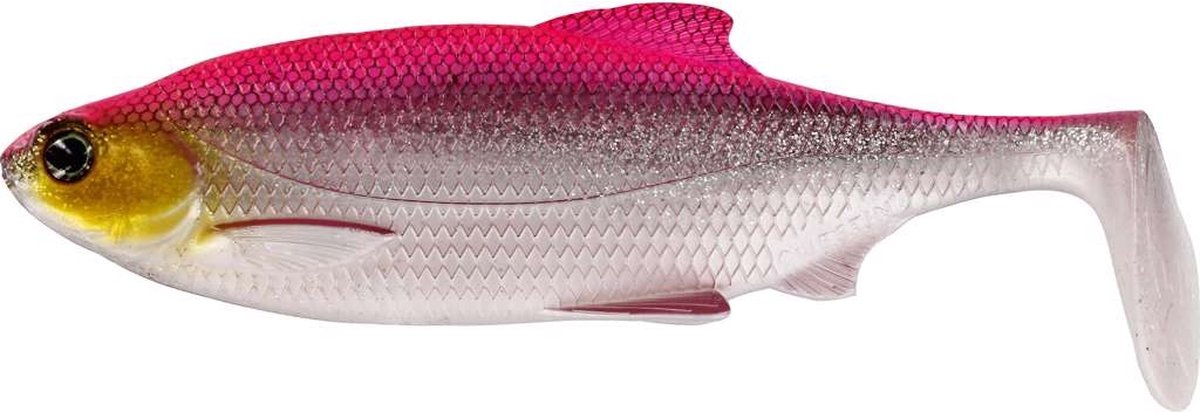 Westin Ricky The Roach Shadtail 14cm 42g (1 pc) - Kleur : Pink Headlight