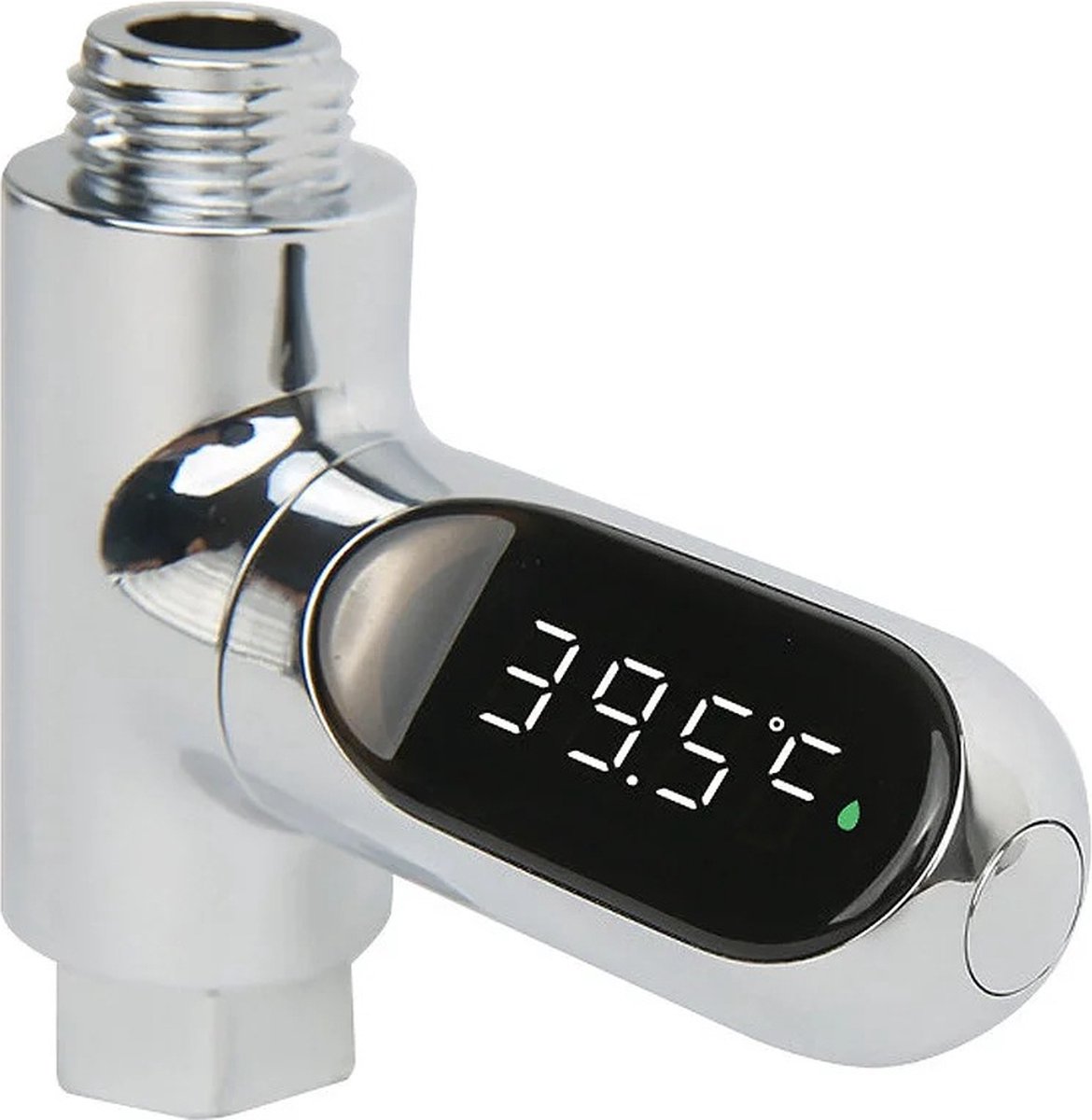 Goedkoopste Smartflow™ Zelf aangedreven Badthermometer & Douchetimer (8-85℃) - Waterbesparende Douche Klok - Thermostaatkraan - Thermostaat - Temperatuurmeter - Timer - Douchethermostaat - Zandloper