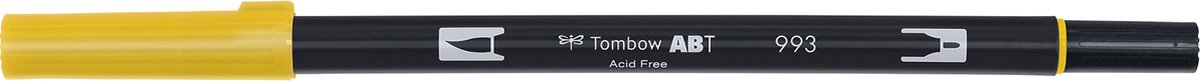 Tombow Brush pen - ABT 993 - Dual Brushpen - Oranje - Chrome Orange — afbeelding 7