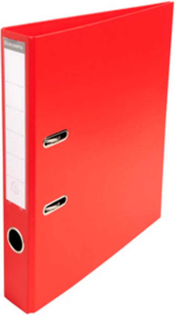 Exacompta Prem'Touch® PVC Ordner met hefboom - rug 50 mm - A4 - Rood - 53545E