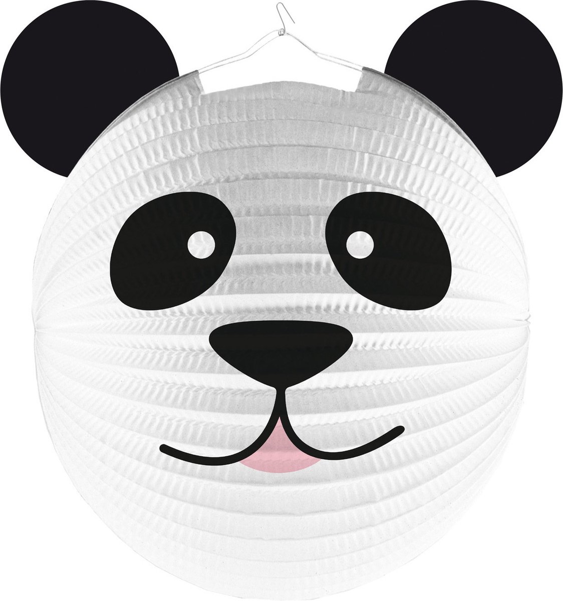 Amscan - Panda - Lampion 25 cm - Lampion sint maarten - lampionnen - Sint maarten optocht - lampionnen papier