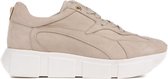 Tango Dames Norah 2-D Soft Beige Nubuck Sneaker BEIGE 41