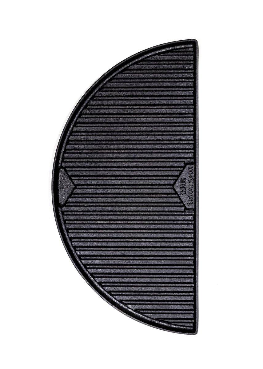 The Bastard Cast Iron Half Moon Griddle Large - Grille en fonte