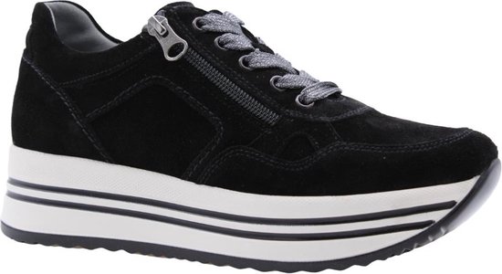 Nero Giardini Sneakers Donna I308310D – Pelle Nera, Modello Basso, Numero 37 - 2