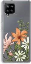 Case Company® - Hoesje geschikt voor Samsung Galaxy A42 5G hoesje - Floral bouquet - Soft Cover Telefoonhoesje - Bescherming aan alle Kanten en Schermrand