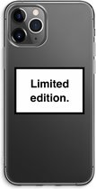 Case Company® - Hoesje geschikt voor iPhone 11 Pro Max hoesje - Limited edition - Soft Cover Telefoonhoesje - Bescherming aan alle Kanten en Schermrand