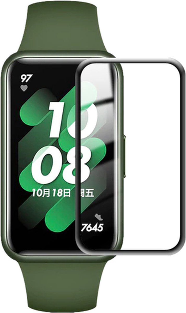 Strap-it Screen protector PMMA - Full cover protector geschikt voor Huawei Band 7