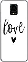 Geschikt voor Xiaomi Redmi Note 10 Lite hoesje - Love - Spreuken - Quotes - Siliconen Telefoonhoesje