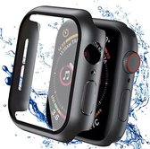 Hoesje Geschikt voor Apple Watch Zwart - watch case 40 mm - apple watch