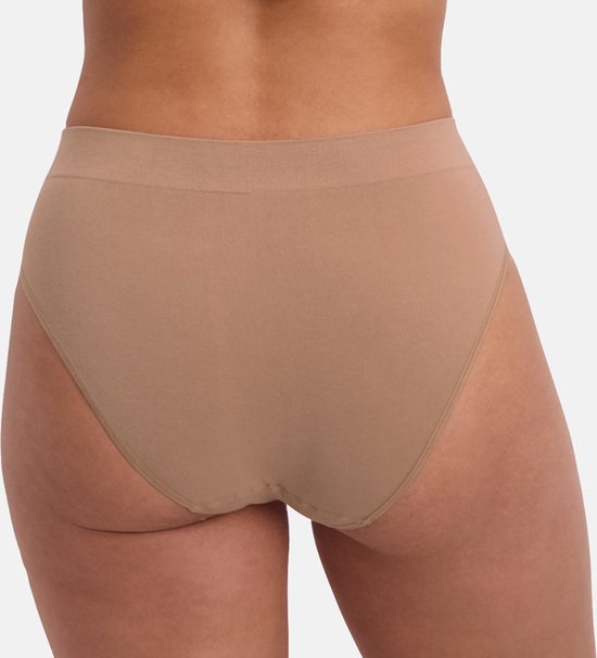 Bamboo Basics - Culottes intégrales sans couture Belle (pack de 3) Femme - Tan - S