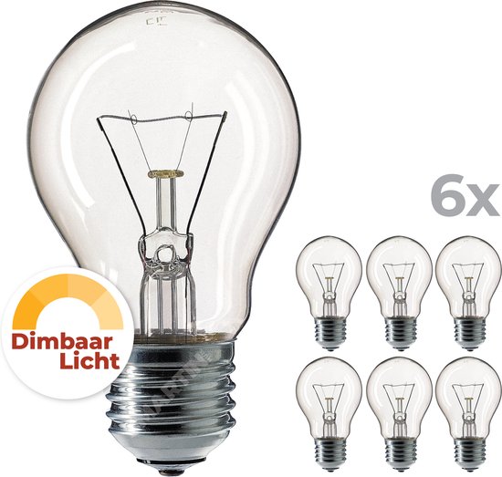Led lamp E14 niet dimbaar 1 watt 2200 kelvin filament kaars