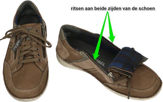 Josef Seibel -Homme - taupe - baskets - taille 40