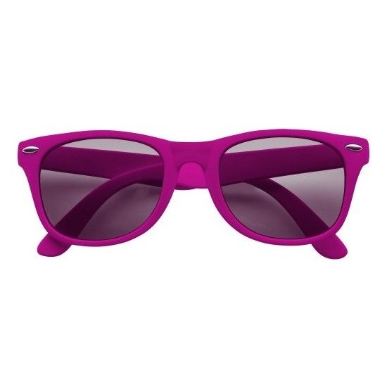 4x stuks zonnebril fuchsia roze - UV400 bescherming - Zonnebrillen voor dames/heren van Axiome — afbeelding 2