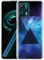 Realme 9 Pro+ Hoesje Space - Designed by Cazy