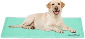 Relaxdays koelmat hond - koeldeken kat zonder water - verkoelende mat dieren - hondenmat - 60 x 100 cm