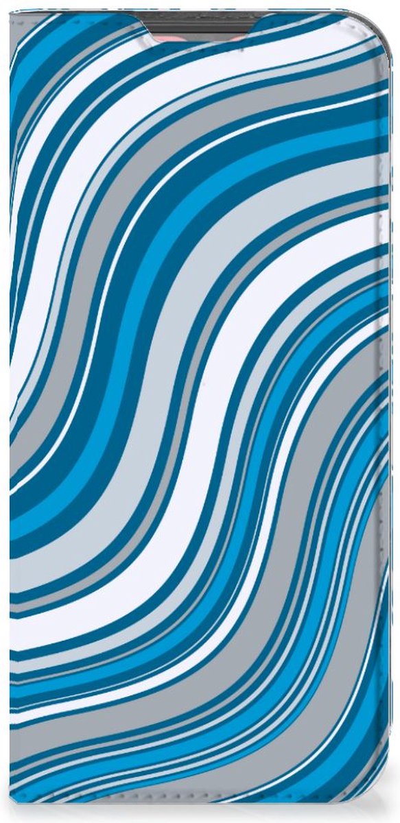 Samsung Galaxy A13 (4G) Hoesje met Magneet Waves Blue