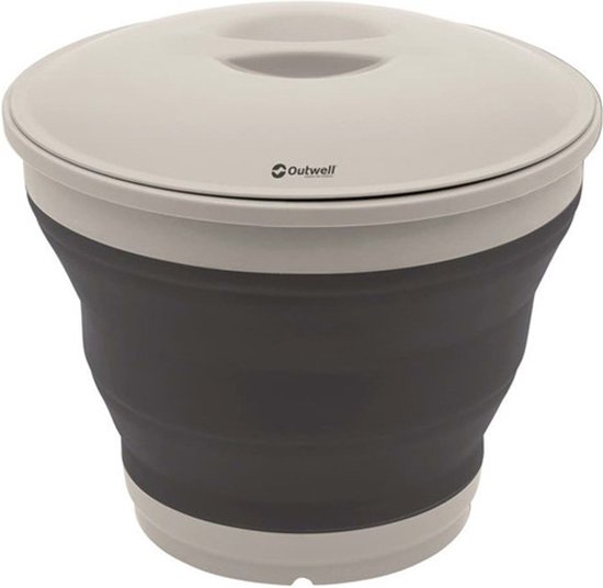 Outwell - Emmer - met - deksel - inklapbaar - 7,5 - L - donkermarineblauw van Outwell — afbeelding 5