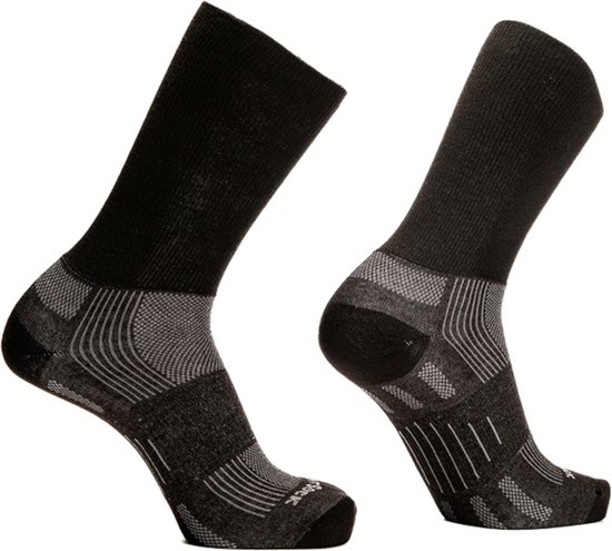 Foto: Wrightsock eco explore crew zwart 37 41