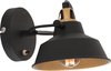 Mexlite wandlamp Nové - zwart - - 3326ZW