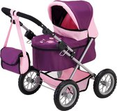 Bol.com Bayer Design - Poppenwagen Trendy - Roze en Paars aanbieding