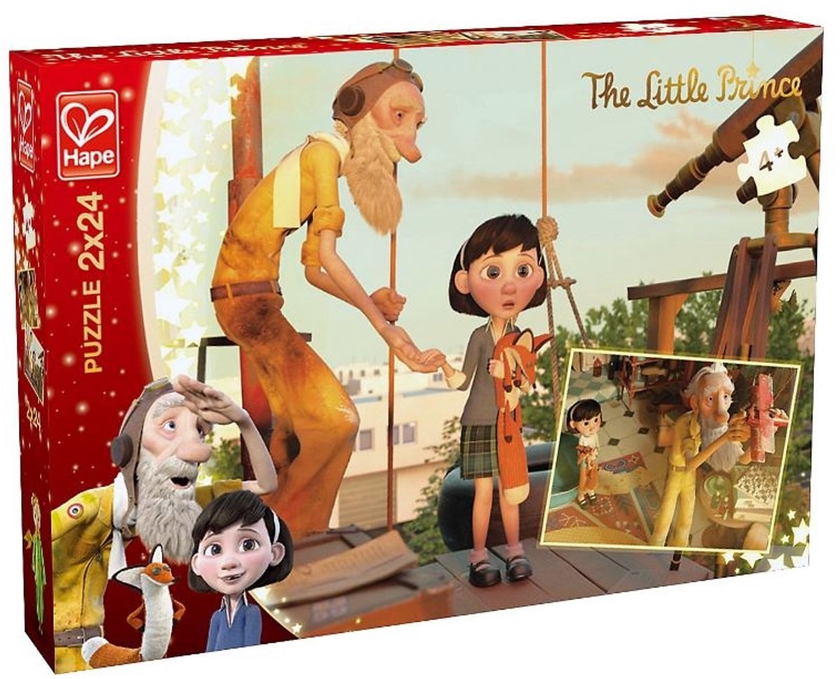Hape Legpuzzel De Kleine Prins - Discovery 2 Puzzels 24 Stukjes