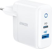 Anker PowerPort (35W) Power Delivery 3.0 USB-A en USB-C Adapter Wit