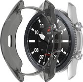 Screenprotector watch case - hoesje - geschikt voor Samsung Galaxy Watch 3 - 45 mm - zwart
