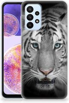 Mobiel Case Geschikt voor Samsung Galaxy A23 GSM Hoesje Tijger