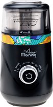 Any Morning SH21638B Electrische Koffiemolen - Koffiemaler - Bonenmaler - Koffie Grinder - Kruiden en Specerijen - Verstelbare Coffee Grinder - Zwart