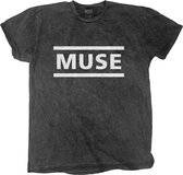 Muse - Logo Heren T-shirt - XL - Zwart