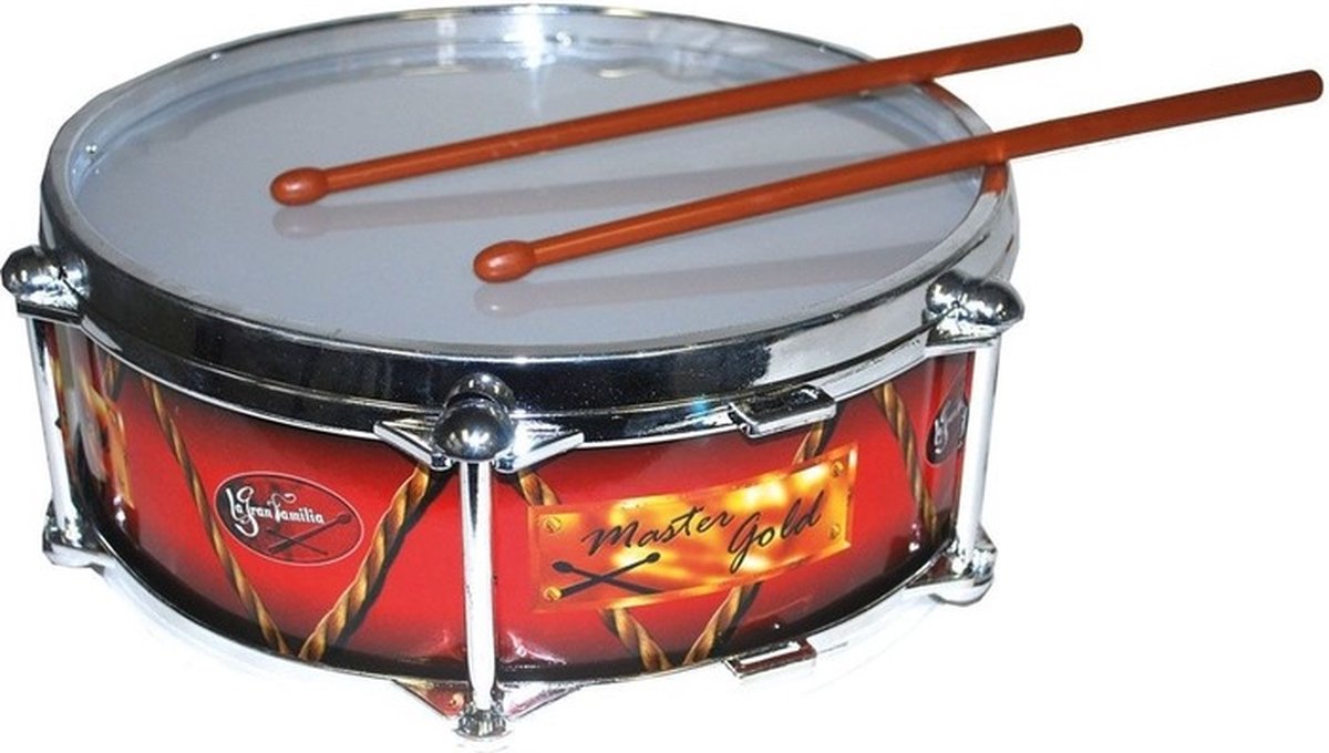 Drumstel - Speelgoedinstrument - Rood - Merkloos