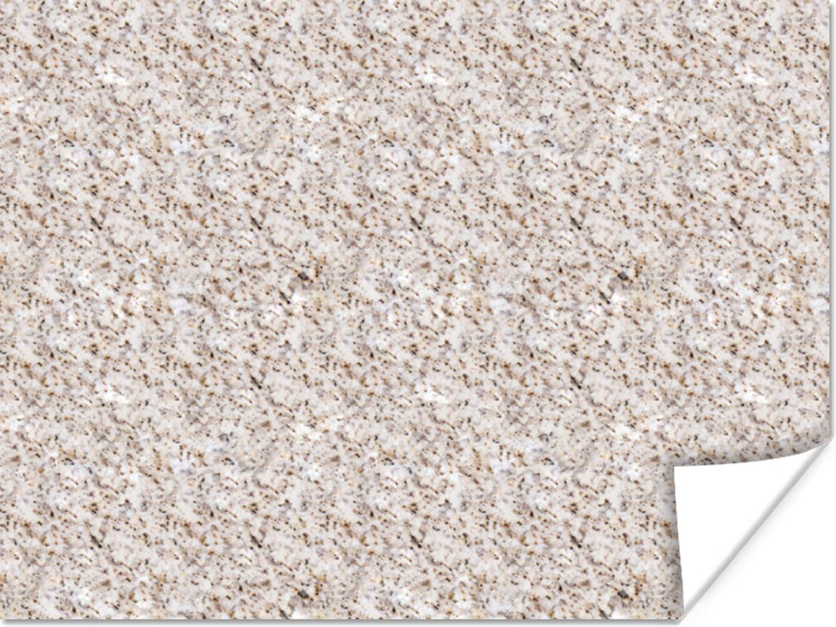 Poster Patroon - Graniet - Structuur - 80x60 cm