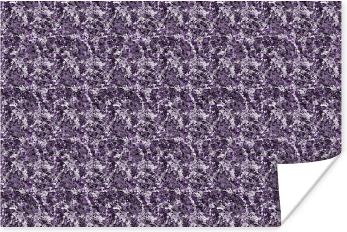 Poster Patroon - Graniet - Structuur - 30x20 cm