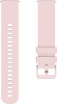 Bracelet en Siliconen (rose), adapté aux modèles Huawei Watch : GT 2 (42 mm), GT 3 (42 mm), GT 3 Active (42 mm), GT 3 Pro (43 mm), GT 3 Elegant
