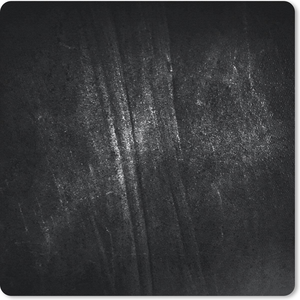 Muismat 30x30 cm - Mousepad Metaal print - Zwart - Glitter - Muismatten