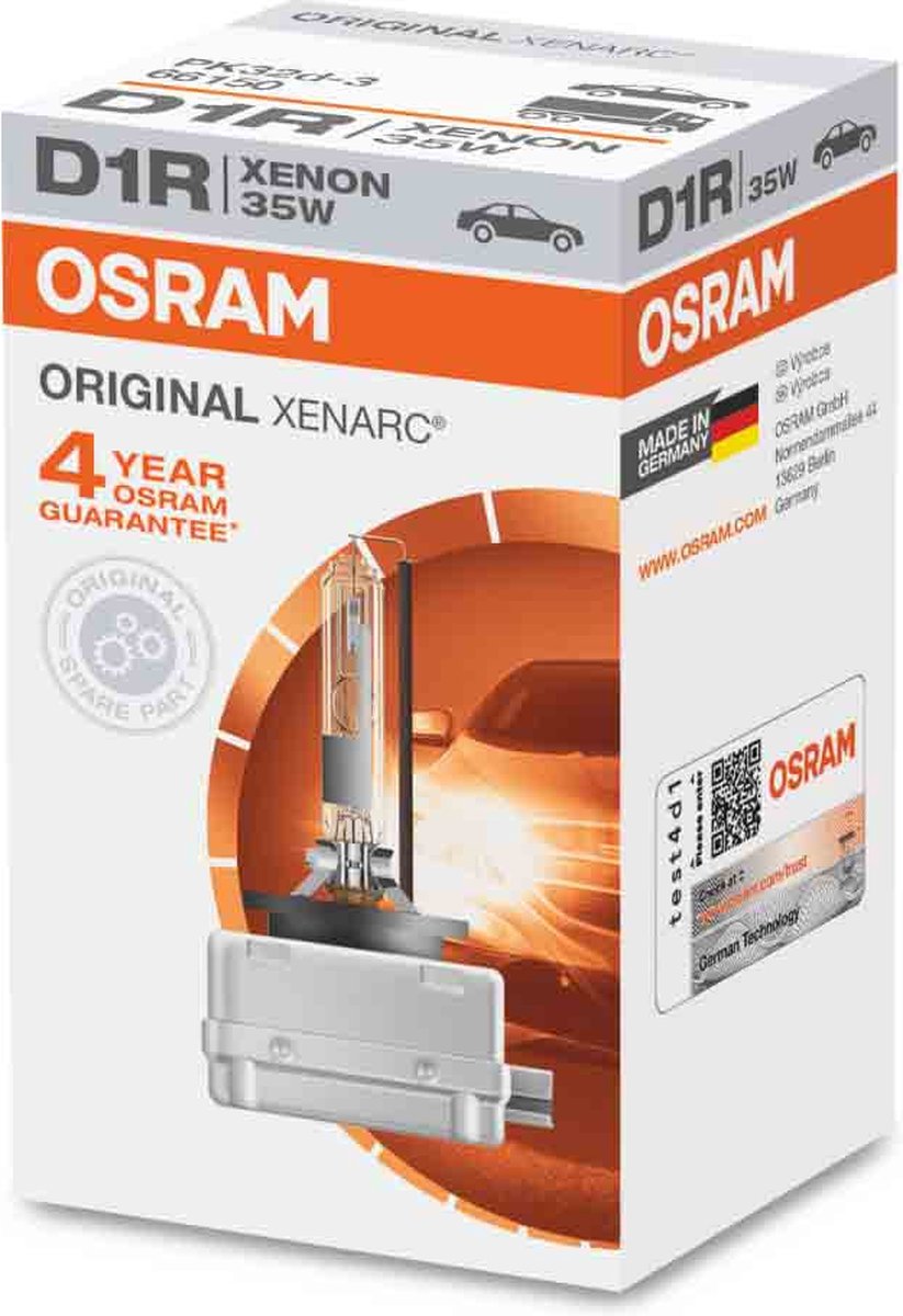 Osram D1R Xenon Lamp Original Line 35W PK32d-3