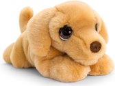 Keel Toys pluche Labrador bruin honden knuffel 37 cm - Honden knuffeldieren - Speelgoed voor kind