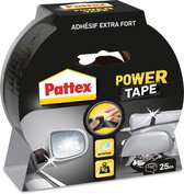 Pattex Power Tape 25m Zwart | Power Ducktape Voor Universeel Gebruik | Waterdichte & Extreem Sterk | Premium Grip Ducktape.