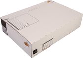 Postpakketbox 5 cleverpack 430x300x90mm wit | Omdoos a 5 stuk | 20 stuks