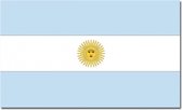 Vlag Argentinie 90 x 150 cm