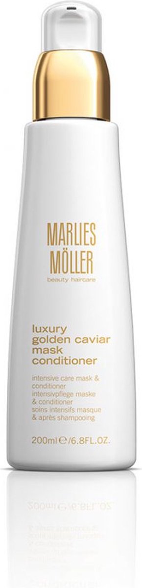Heat Protector Marlies Möller Luxury Golden Caviar Spray Thermoprotective 200 ml