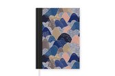 Carnet - Carnet d'écriture - Berg - Pastel - Japonais - Motifs - Carnet - Format A5 - Bloc-notes