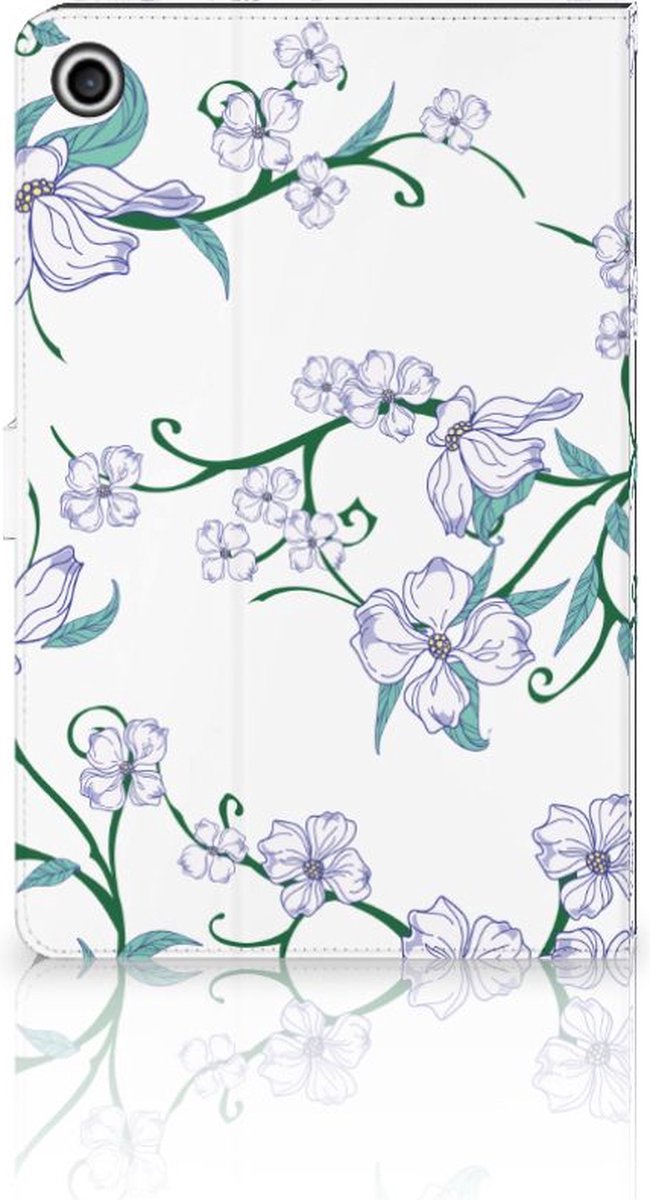 Lenovo Tab M10 Plus 3rd Gen 10.6 inch Uniek Tablet Cover Blossom White