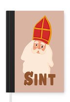 Notitieboek - Schrijfboek - Chocolade - Sinterklaas - Sint - Kinderen - Jongens - Meisjes - Kind - Notitieboekje - A5 formaat - Schrijfblok