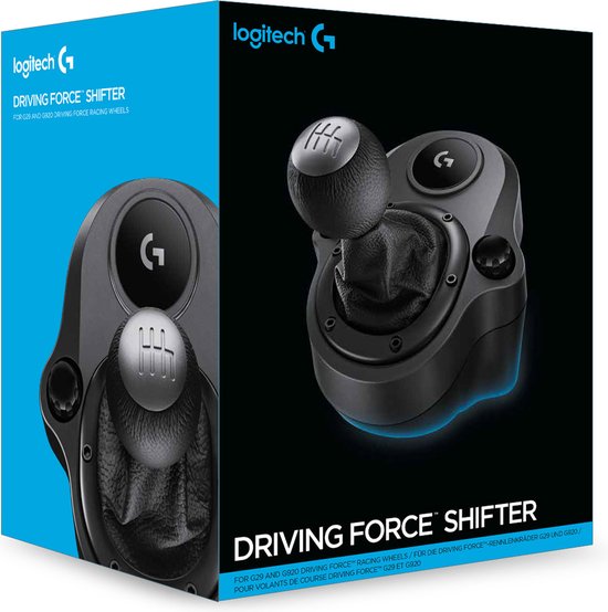 Logitech G Driving Force Shifter - Geschikt voor G29 en G920 racestuur - Zwart