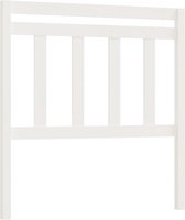 vidaXL Tête de lit Blanc 96 x 4 x 100 cm Bois de pin massif