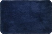 Sealskin Angora - Tapis de bain 60x90 cm - Polyester - Bleu foncé