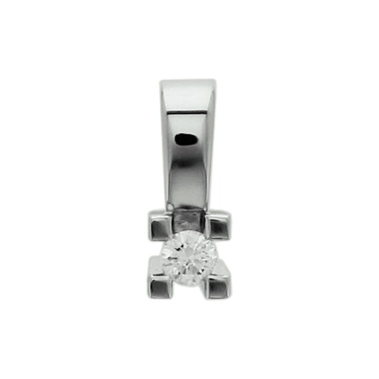 The Jewelry Collection Hanger Diamant 0.05ct H Si - Goud